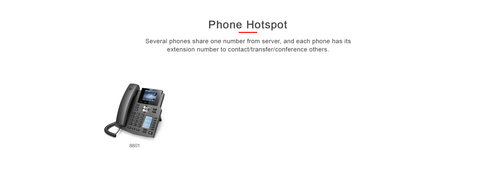Fanvil IP Telefonlar Hotspot Özelliği