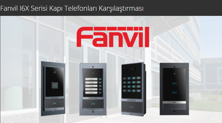 Fanvil I6X Serisi Kapı Telefonları