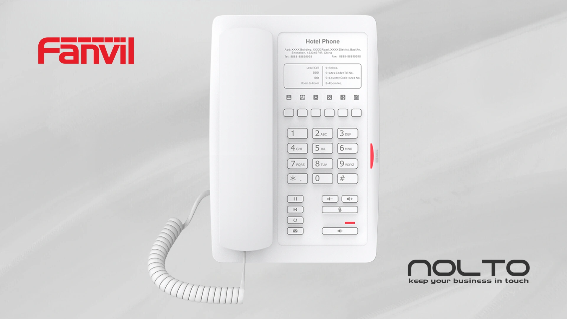 Fanvil H3W Wi-Fi IP Telefon 4 Fanvil H3W Wi-Fi IP Telefon - Görsel 4