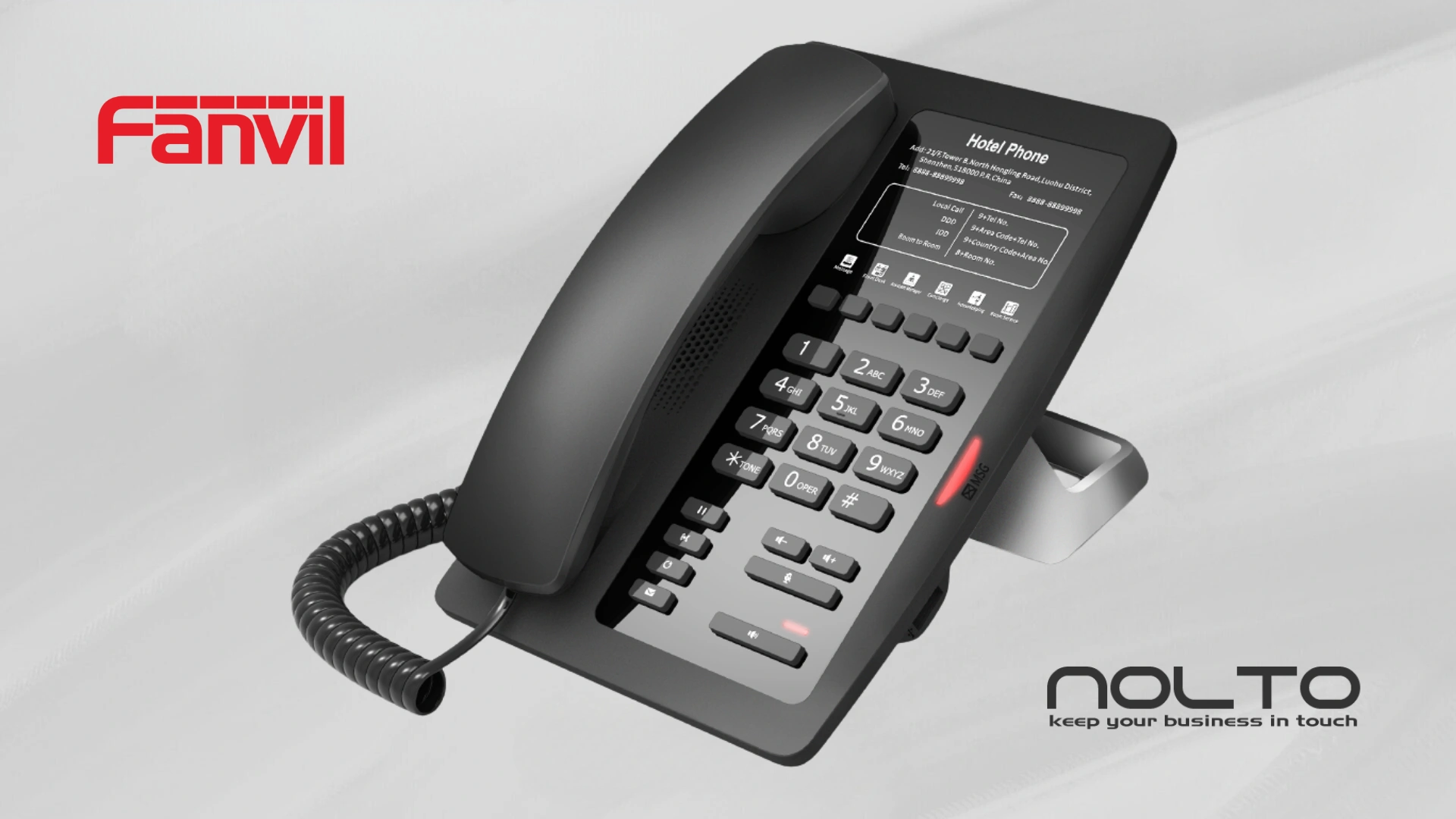 Fanvil H3W Wi-Fi IP Telefon 1 Fanvil H3W Wi-Fi IP Telefon