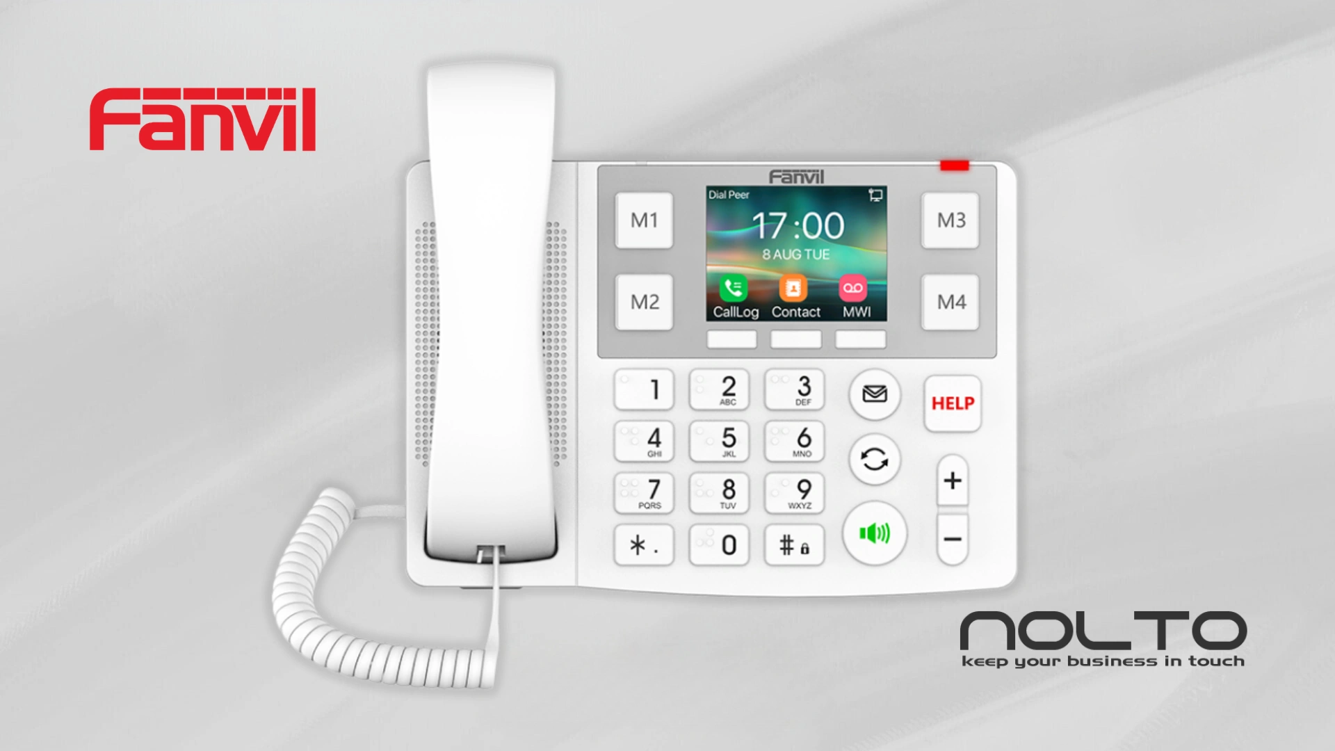 Fanvil X305 Büyük Tuşlu IP Telefon 2 Fanvil X305 Büyük Tuşlu IP Telefon - Görsel 2