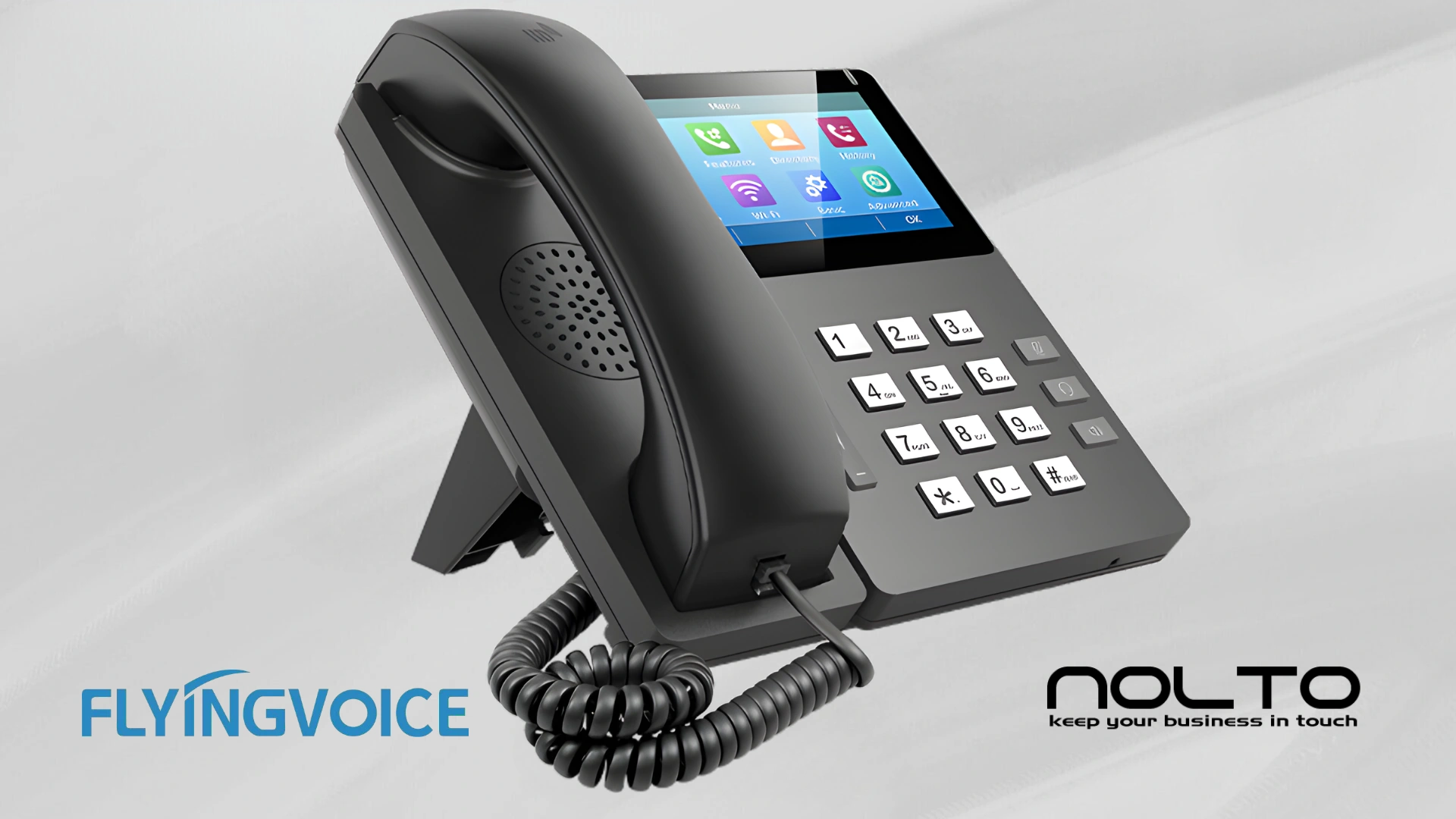FlyingVoice FIP15G Plus Elite Dokunmatik Ekran IP Telefon 3 FlyingVoice FIP15G Plus Elite Dokunmatik Ekran IP Telefon - Görsel 3
