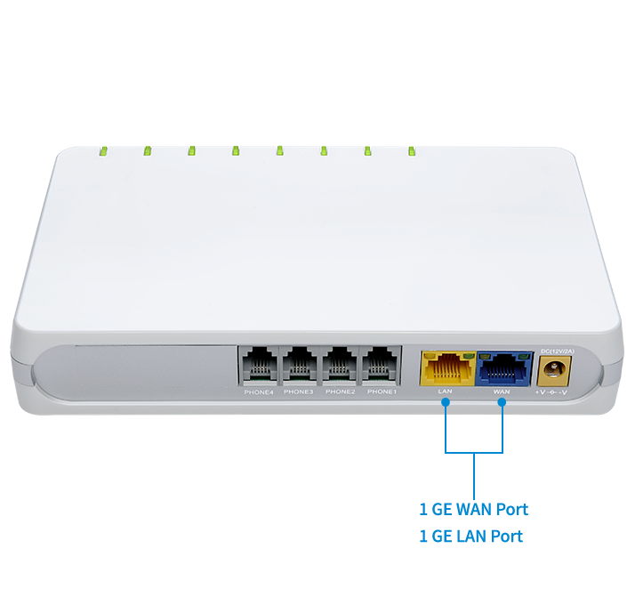 FlyingVoice G504 Gigabit Ethernet Portu