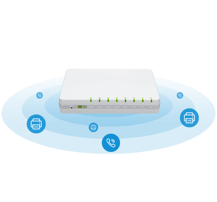 FlyingVoice G504 Hepsi Bir Arada Gateway