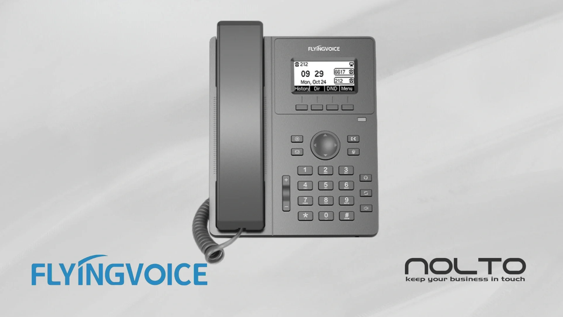 Flyingvoice P10P Giriş Seviyesi Kurumsal VoIP IP Telefon 2 Flyingvoice P10P Giriş Seviyesi Kurumsal VoIP IP Telefon - Görsel 2