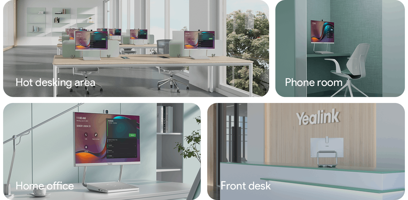 Yealink DeskVision A24 Kullanim Alanlari