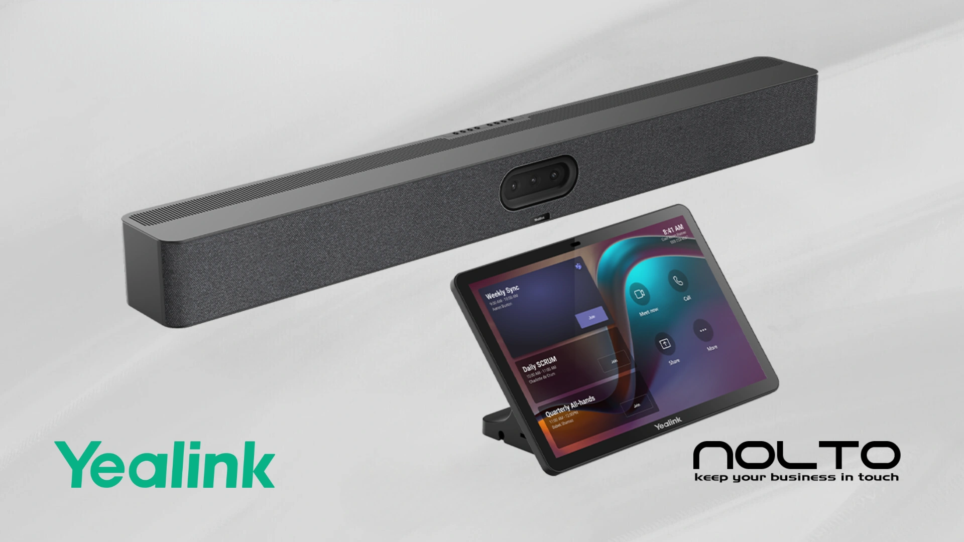 Yealink MeetingBar A50 + CTP25 Tablet | Video Konferans Sistemi 1 Yealink MeetingBar A50 + CTP25 Tablet | Video Konferans Sistemi