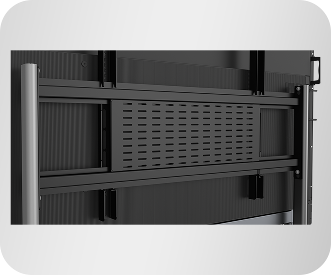 Yealink MeetingBoard C Tepsili Zemin Standi Arka Kismi