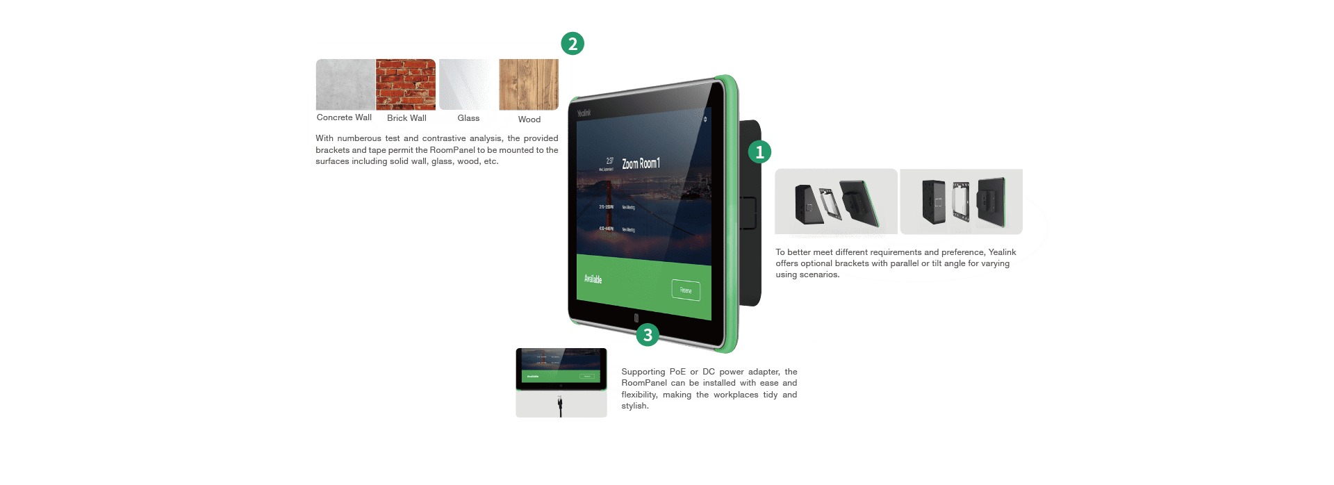 Yealink RoomPanel Kurulum Semalari