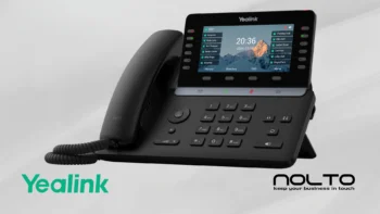Yealink T85W Gelişmiş İş Telefonu (5.5″ Renkli Ekran, 16 SIP Hesabı, WiFi 6)