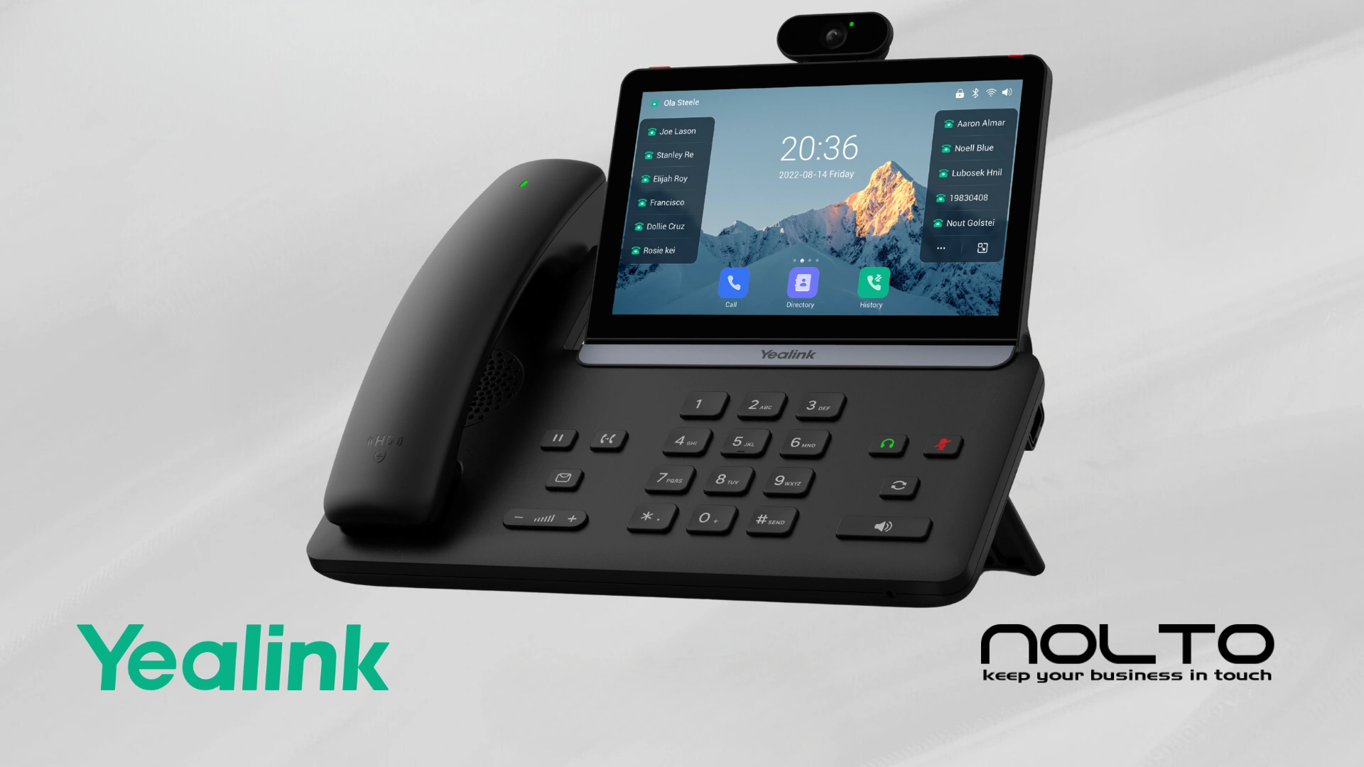 Yealink T88V Pro Masa Teefonu HD Kamera ve Bluetooth Destegi 3