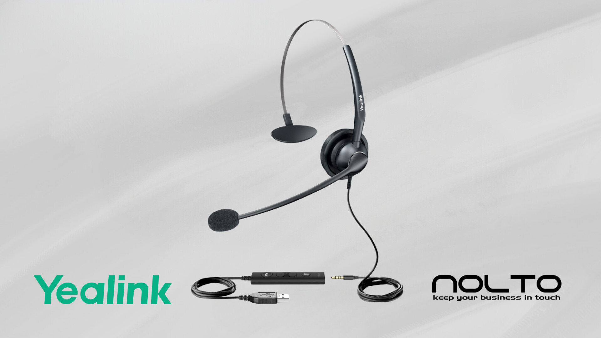 Yealink UH33 Tek Taraflı Kulaklık 1 Yealink UH33 Tek Taraflı Kulaklık